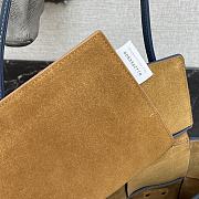 Bottega Veneta Mini Arco Tote Bag In Blue 60060 Size 29x17.5x17cm - 6