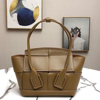 Bottega Veneta Mini Arco Tote Bag In Brown 60060 Size 29x17.5x17cm