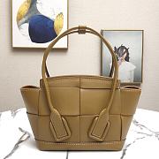 Bottega Veneta Mini Arco Tote Bag In Brown 60060 Size 29x17.5x17cm - 2