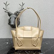 Bottega Veneta Mini Arco Tote Bag In Light Blue 60060 Size 29x17.5x17cm - 1