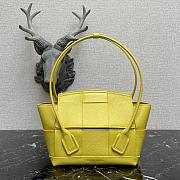 Bottega Veneta Mini Arco Tote Bag In Yellow 60060 Size 29x17.5x17cm - 1