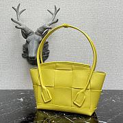 Bottega Veneta Mini Arco Tote Bag In Yellow 60060 Size 29x17.5x17cm - 2