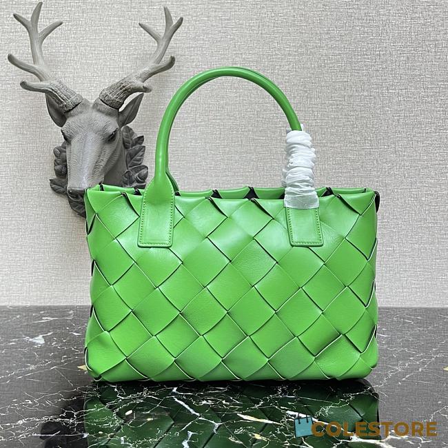 Botega Venetta Body Bag In Green 44091 Size 23x33x12cm - 1