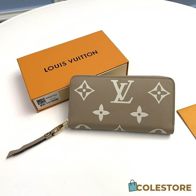 Louis Vuitton Zippy Wallet Tourterelle M69794 Size 19x10.5x2.5cm - 1