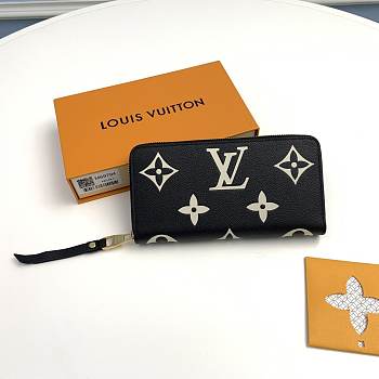 Louis Vuitton Zippy Wallet Bicolor M80481 Size 19x10.5x2.5cm