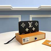 Louis Vuitton Zippy Wallet Bicolor M80481 Size 19x10.5x2.5cm - 6