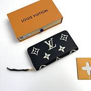 Louis Vuitton Zippy Wallet Bicolor M80481 Size 19x10.5x2.5cm - 2