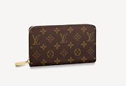 Louis Vuitton Zippy Monogram Wallet M42616 Size 19.5x10.5x2.5 cm - 1
