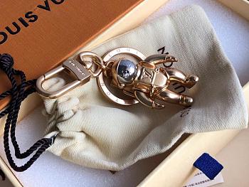 Louis Vuitton Golden Space Man Key Chain 