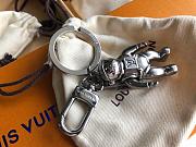 Louis Vuitton Silver Space Man Key Chain  - 4