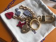 Louis Vuitton Key Chain Lock Heart M67438 - 1