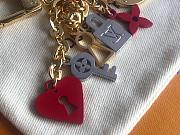 Louis Vuitton Key Chain Lock Heart M67438 - 4