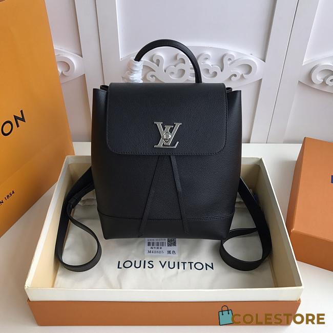 Louis Vuitton Lockme Mini Backpack Black 22cm - 1
