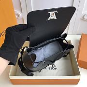 Louis Vuitton Lockme Mini Backpack Black 22cm - 4
