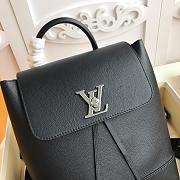 Louis Vuitton Lockme Mini Backpack Black 22cm - 6