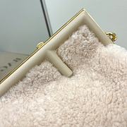 Fendi First Small Pink Mink Bag 8BP12 Size 26x9.5x18cm - 2