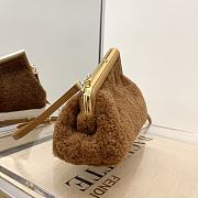 Fendi First Small Brown Mink Bag 8BP12 Size 26x9.5x18cm - 6