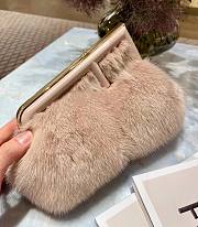 Fendi First Small Pink Bag 8BP12 Size 26x9.5x18cm - 6