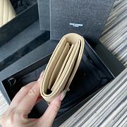 YSL Wallet Caviar Leather 437469 Size 19x11cm - 4