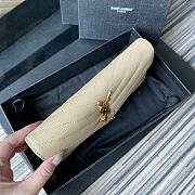 YSL Wallet Caviar Leather 437469 Size 19x11cm - 2