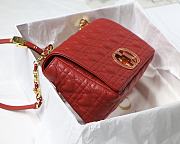 Dior Dioramour Caro Heart Bag M9241 Size 25x15.5x8cm - 6