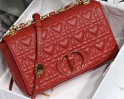 Dior Dioramour Caro Heart Bag M9241 Size 25x15.5x8cm - 3