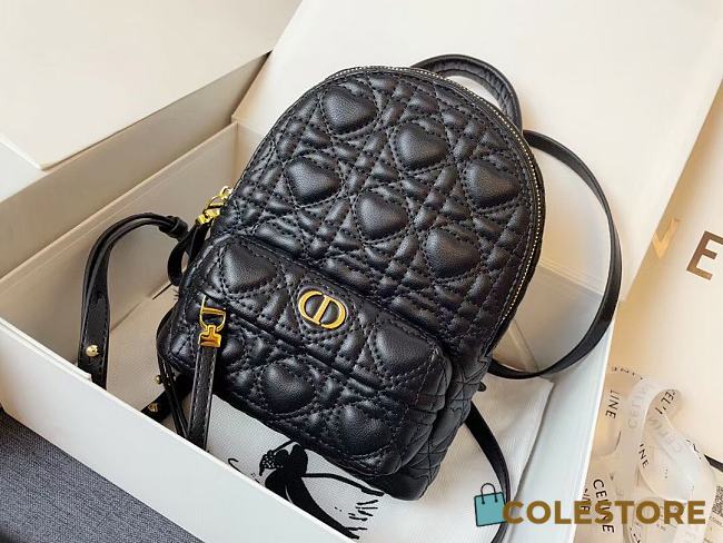 Mini Dior Dioramour Backback Latte M9222 Size 20cm - 1