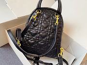 Mini Dior Dioramour Backback Latte M9222 Size 20cm - 2