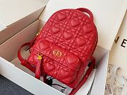 Mini Dior Dioramour Backback In Red M9222 20cm - 1