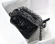 Small Dior Caro In Black M8016 Size 20cm - 6