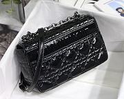 Small Dior Caro In Black M8016 Size 20cm - 2