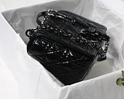Small Dior Caro In Black M8016 Size 25cm - 6
