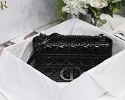 Small Dior Caro In Black M8016 Size 25cm - 3