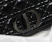 Small Dior Caro In Black M8016 Size 25cm - 5