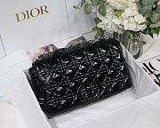 Small Dior Caro In Black M8016 Size 28cm - 1