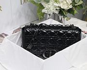 Small Dior Caro In Black M8016 Size 28cm - 5