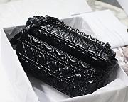 Small Dior Caro In Black M8016 Size 28cm - 4