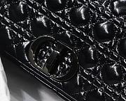 Small Dior Caro In Black M8016 Size 28cm - 2