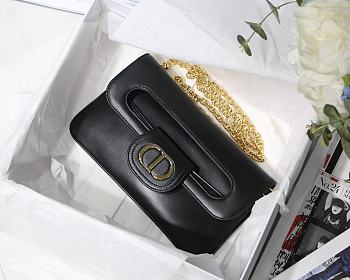 Dior Medium Double Bag M8018 Size 28x16.5x3 cm