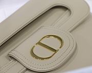 Dior Medium Double Bag In Beige M8018 Size 28x16.5x3 cm - 6