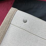 YSL Rive Gauche In White Tote Bag 21141 Size 48×36×16cm - 6