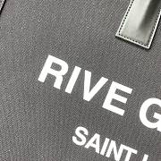 YSL Rive Gauche Off-Black Tote Bag 21141 Size 48×36×16cm - 6