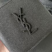 YSL Men's Wallet A075K Size 11x9.5×2.5cm - 5