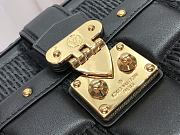 Louis Vuitton Troca Handlebag In Black M59116 Size 22x15x6cm - 3