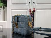 Louis Vuitton Troca Handlebag In Blue M59116 Size 22x15x6cm - 6