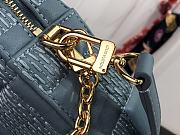 Louis Vuitton Troca Handlebag In Blue M59116 Size 22x15x6cm - 5