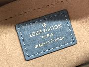 Louis Vuitton Troca Handlebag In Blue M59116 Size 22x15x6cm - 2