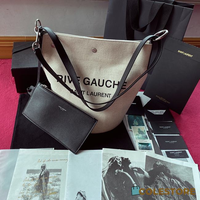 YSL Rive Gauche Seau Bucket Bag 669299 Size 30cm - 1