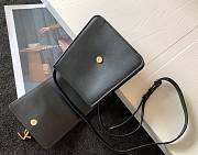 YSL Verti Kaia Crossobdy In Black 66880 Size: 16×18x6cm - 6