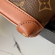 Louis Vuitton Mini Steamer Pouch In Brown M00340 Size 9.5x9.5cm - 4